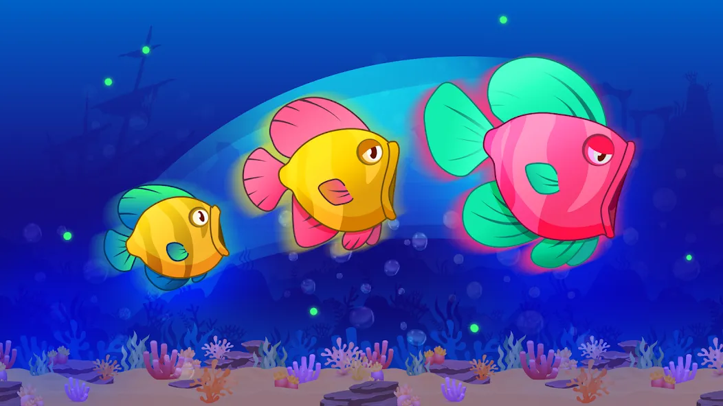 Скачать Eat Fish.IO : Fish Battle — Последняя версия (Много денег и без рекламы) — скриншот 2