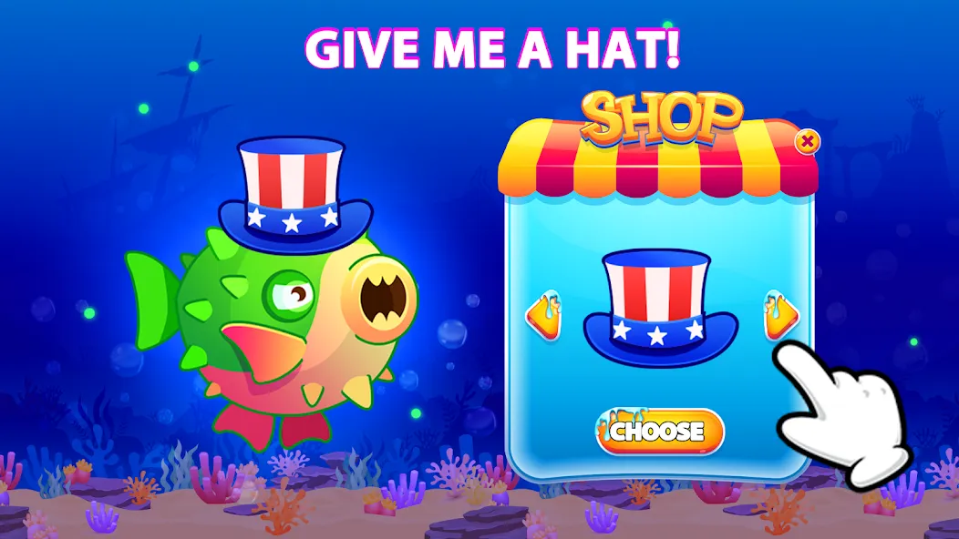 Скачать Eat Fish.IO : Fish Battle — Последняя версия (Много денег и без рекламы) — скриншот 4