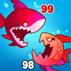 Скачать Eat Fish.IO : Fish Battle — Последняя версия (Много денег и без рекламы)