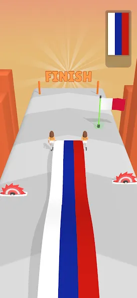 Flag Painters — Взломанная версия (Много денег) — скриншот 5