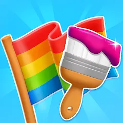 Flag Painters — Взломанная версия (Много денег)