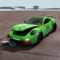 Скачать Car Crash Master Driver (Мод: Много денег) на Андроид