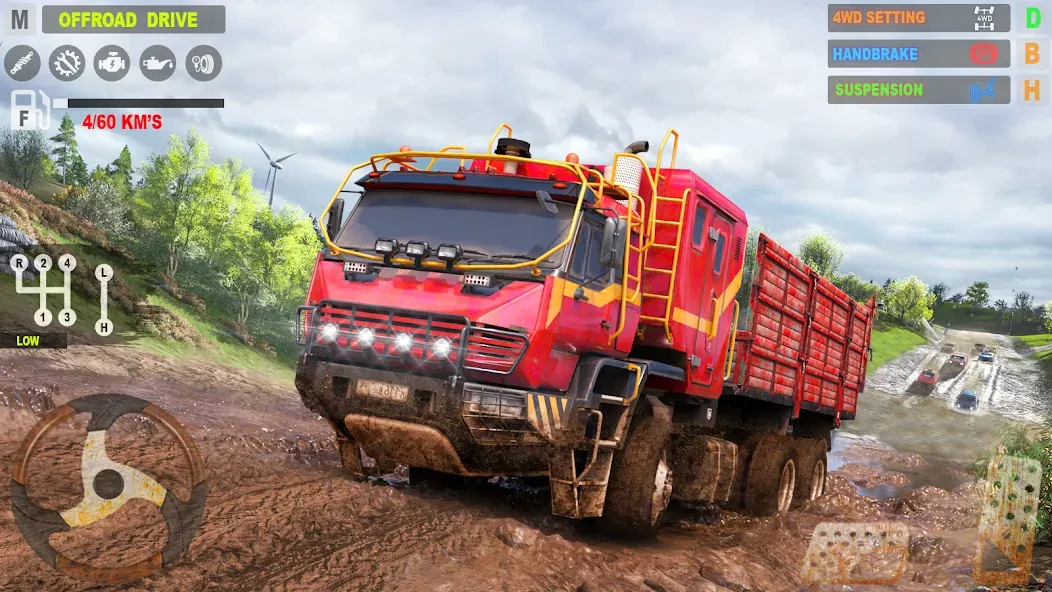 Offroad Mudrunner Games 3D (Мод Много денег) — скриншот 4