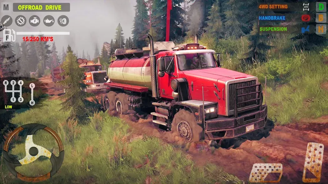 Offroad Mudrunner Games 3D (Мод Много денег) — скриншот 5