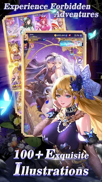 Скачать Idle Angels: Goddess' Warfare на телефон — Много денег и кристаллов — скриншот 2 Скачать Idle Angels: Goddess' Warfare на телефон — Много денег и кристаллов — скриншот 2