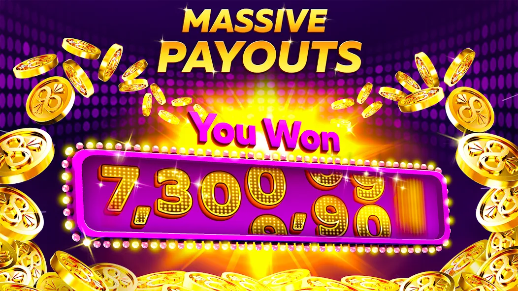 Infinity Slots - Casino Games MOD APK на Android — Бесконечные монеты — скриншот 5