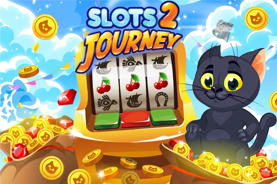Slots Journey 2: Vegas Casino MOD — Много денег на Андроид — скриншот 2