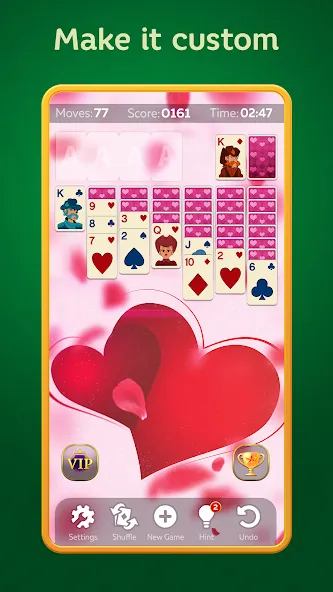 Скачать Solitaire Play - Card Klondike на телефон — Без рекламы — скриншот 3 Скачать Solitaire Play - Card Klondike на телефон — Без рекламы — скриншот 3