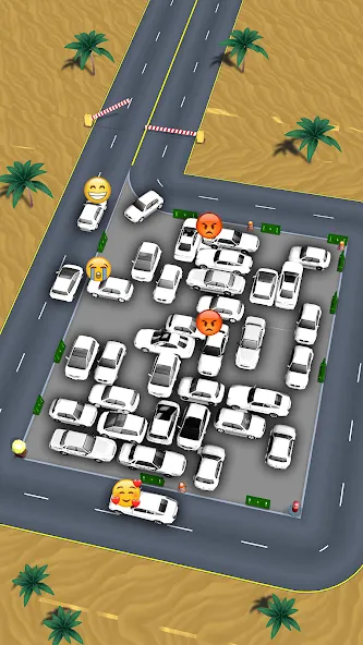 Скачать Parking Jam: Car Parking Games с модом — Много денег — скриншот 3