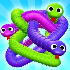 Tangled Snakes Puzzle Game MOD APK — Много денег