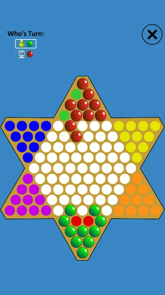 Chinese Checkers Touch — Мод: Все доски открыты — скриншот 1