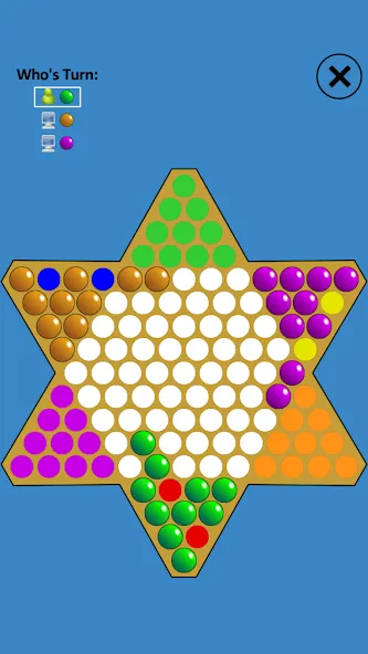 Chinese Checkers Touch — Мод: Все доски открыты — скриншот 2