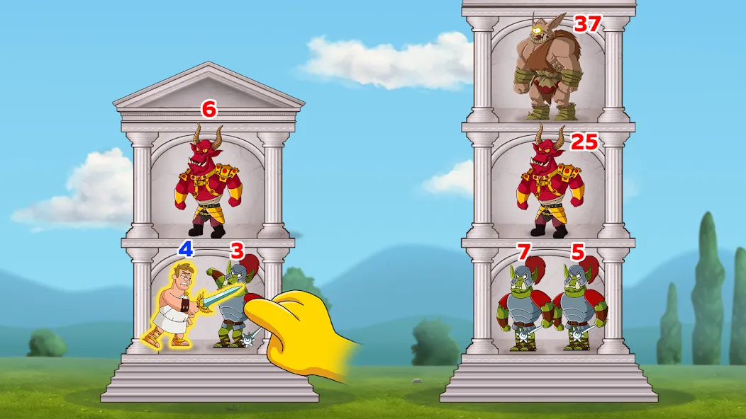 Hustle Castle: Medieval games Mod APK Много денег — Скачать на Андроид — скриншот 4