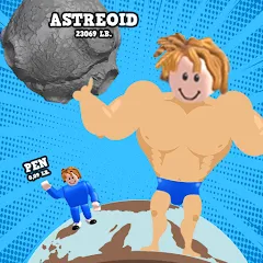 Скачать Lifting Hero (Мод: Много денег) на Андроид