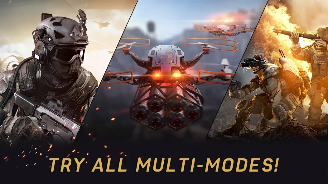 Скачать Warface GO: FPS shooting games на телефон — Бессмертие и без перезарядки — скриншот 2