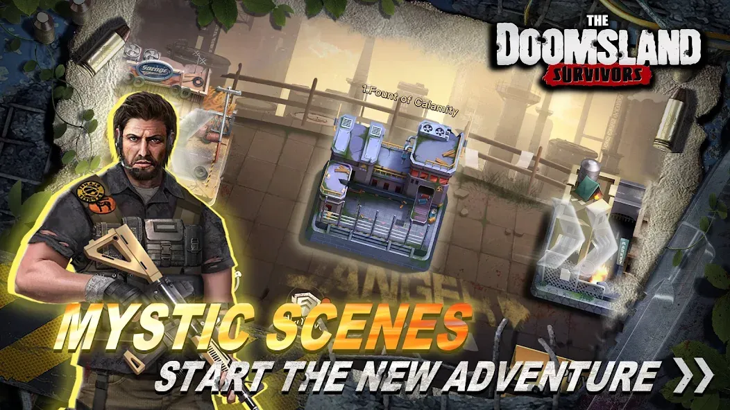 Скачать взлом The Doomsland: Survivors на Андроид — Бессмертие и много денег — скриншот 5