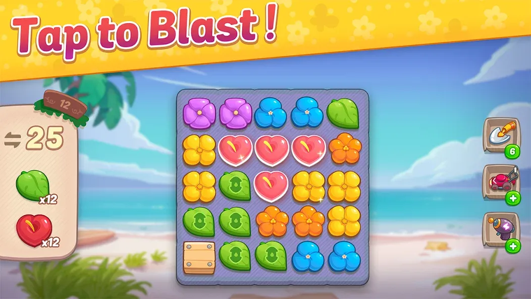 Скачать Ohana Island: Blast & Build — Модификация Много денег — скриншот 5