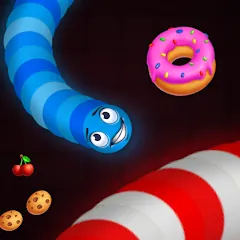 Snake vs Worms: Fun .io Zone MOD APK — Много денег