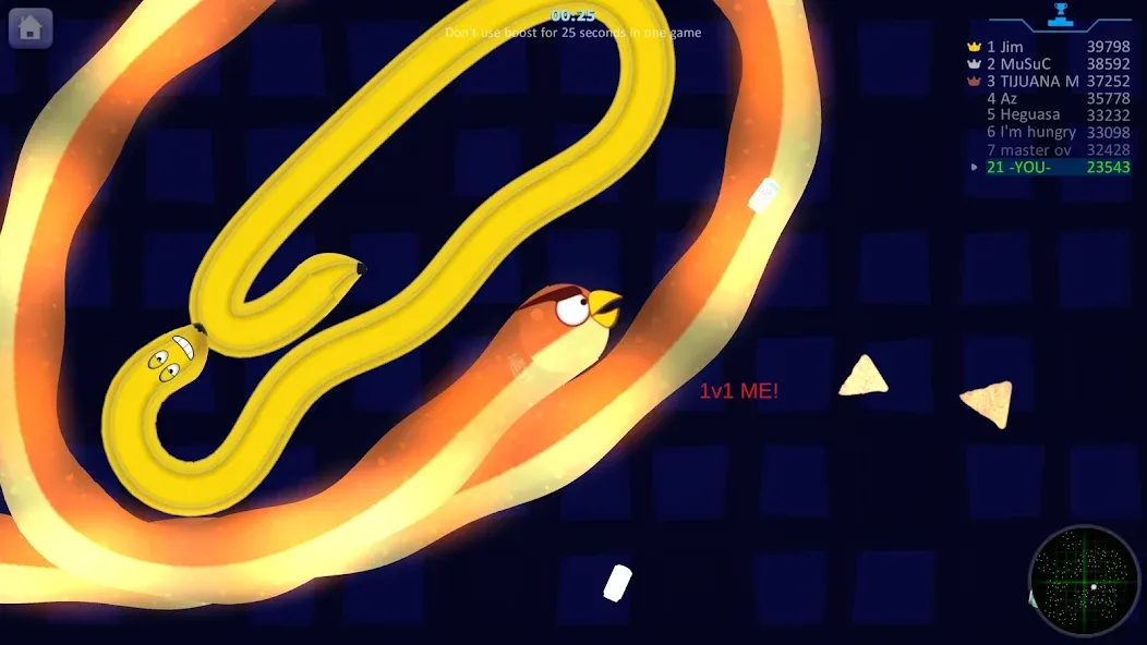 Скачать взлом Snake Hunt: Worm io Games Zone на Андроид — Много денег и бессмертие — скриншот 4 Скачать взлом Snake Hunt: Worm io Games Zone на Андроид — Много денег и бессмертие — скриншот 4