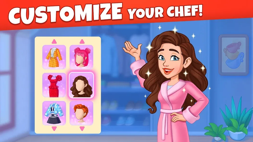 Cooking Diary® Restaurant Game MOD — Много денег и кристаллов на Андроид — скриншот 2