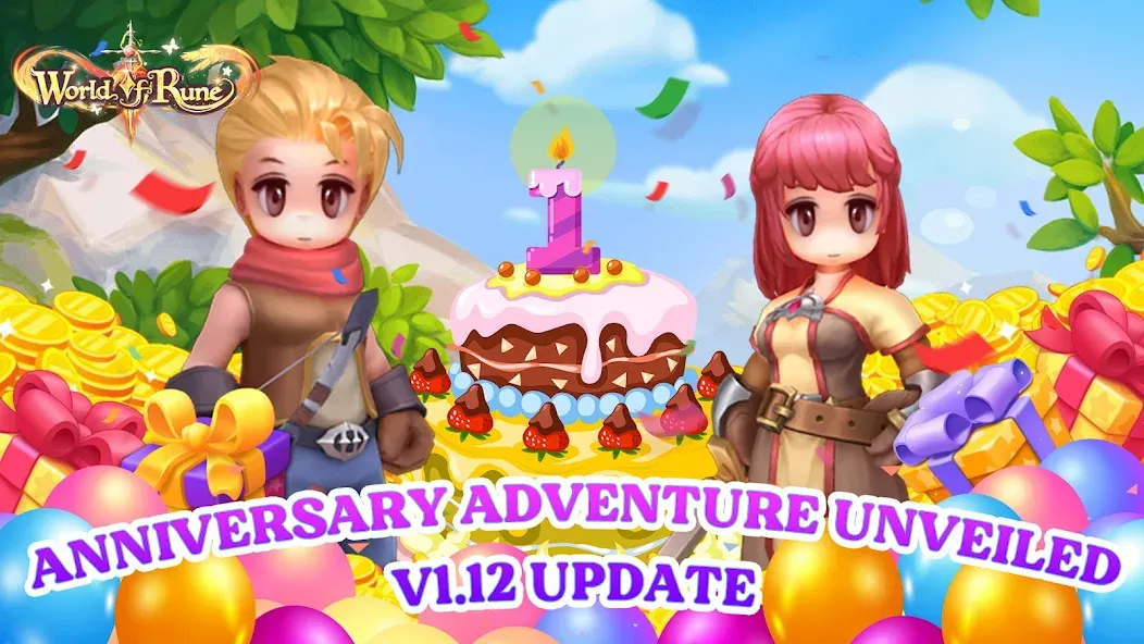 Скачать World of Rune - Fantasy MMORPG на телефон — Много денег — скриншот 1 Скачать World of Rune - Fantasy MMORPG на телефон — Много денег — скриншот 1