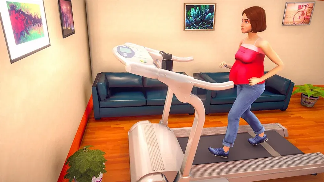 Скачать Virtual Pregnant Mom Baby Care (Мод: Много денег и все открыто) на Андроид — скриншот 3 Скачать Virtual Pregnant Mom Baby Care (Мод: Много денег и все открыто) на Андроид — скриншот 3
