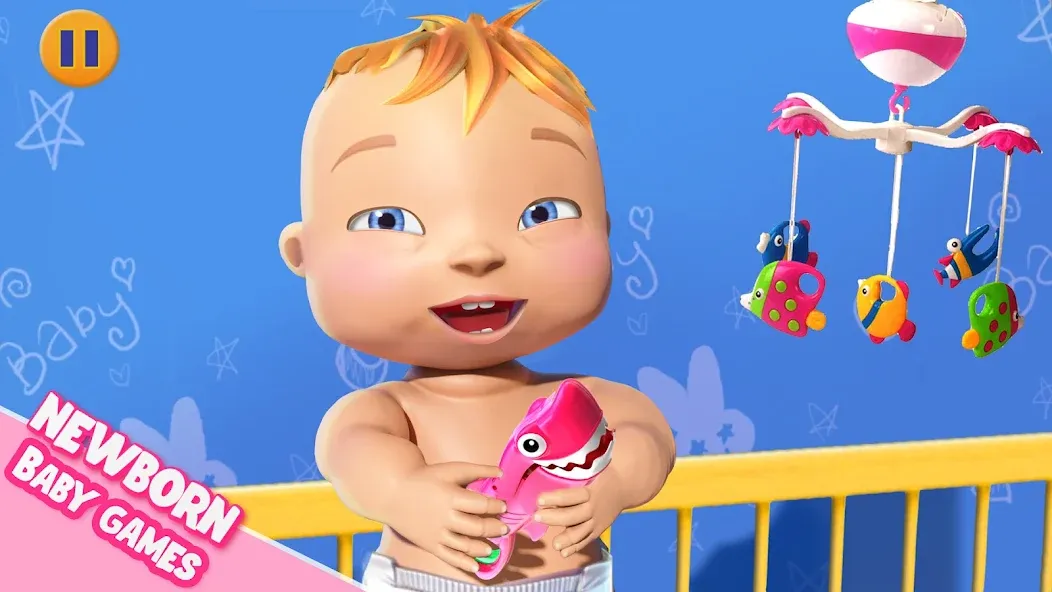 Взлом Virtual Baby Mother Simulator — Много денег — скриншот 1 Взлом Virtual Baby Mother Simulator — Много денег — скриншот 1