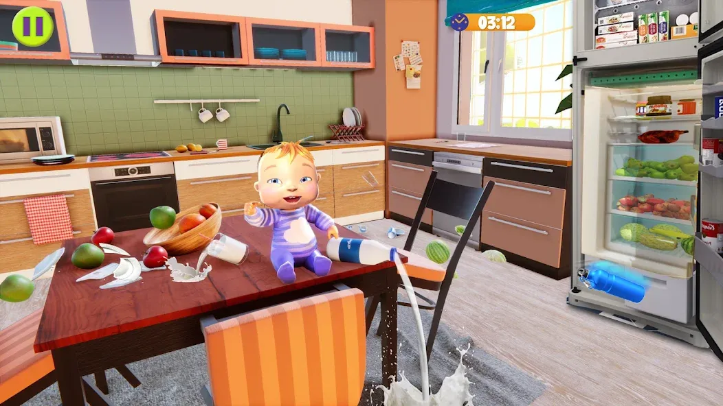 Взлом Virtual Baby Mother Simulator — Много денег — скриншот 2 Взлом Virtual Baby Mother Simulator — Много денег — скриншот 2
