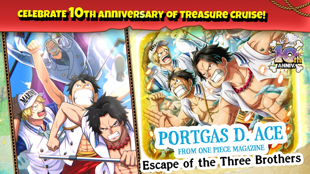Скачать ONE PIECE TREASURE CRUISE с модом — Бессмертие и урон — скриншот 3