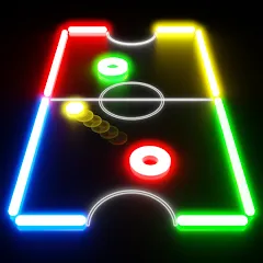 Скачать Glow Hockey — Последняя версия (Все разблокировано)