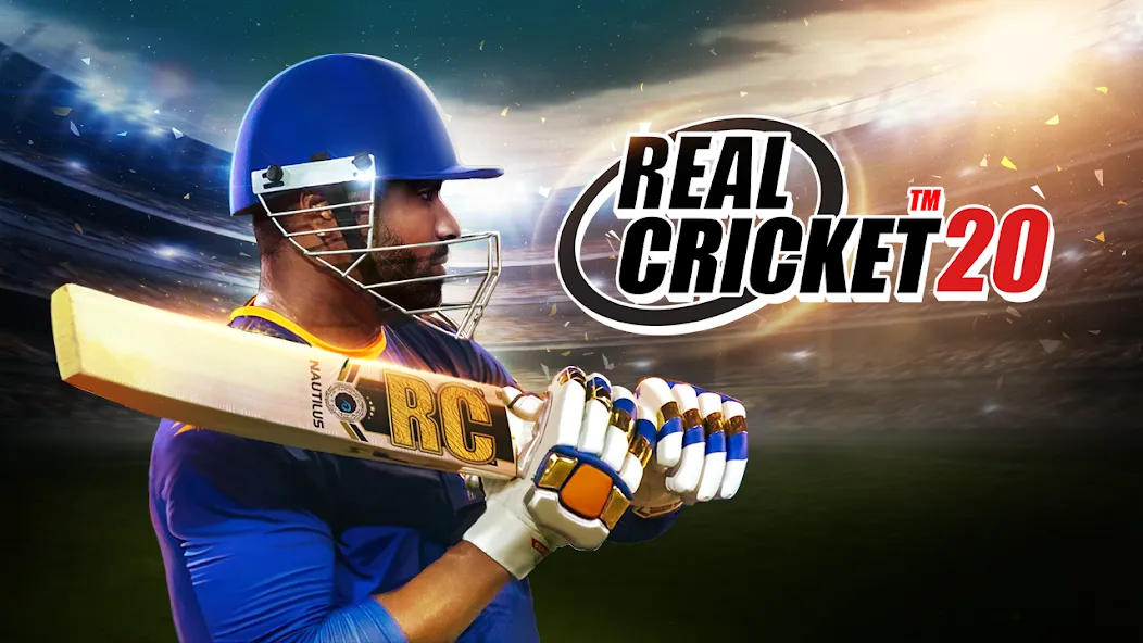 Real Cricket™ 20 — Взломанная версия (Много денег) — скриншот 1
