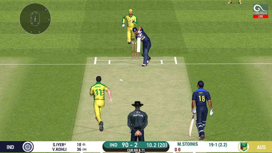 Real Cricket™ 20 — Взломанная версия (Много денег) — скриншот 2