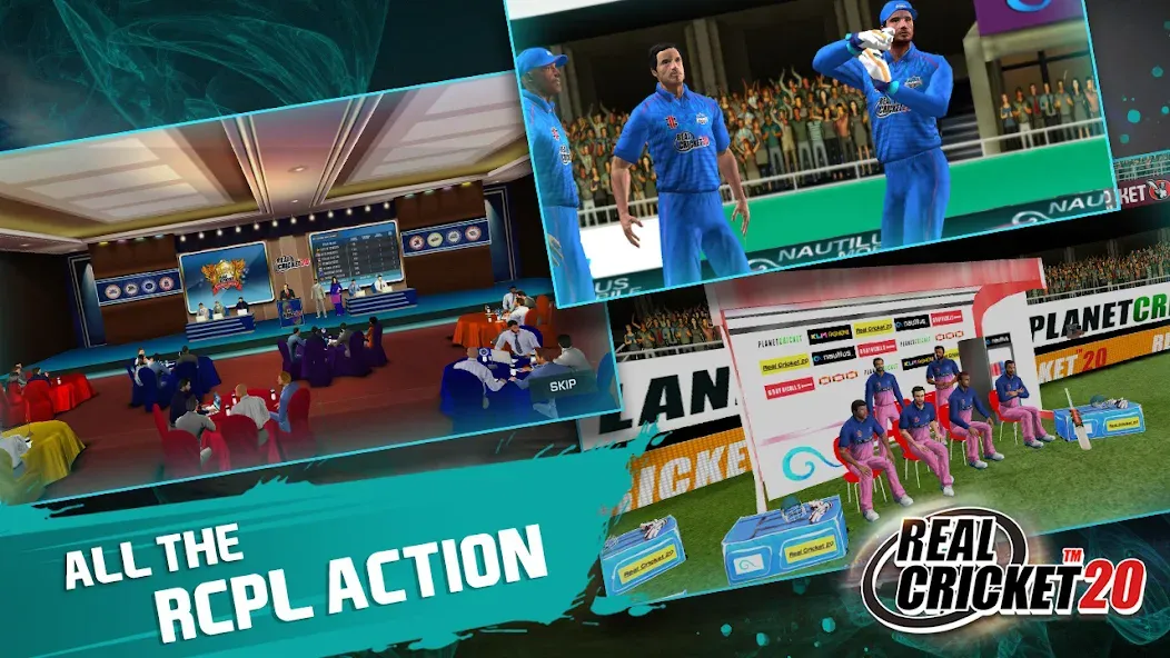 Real Cricket™ 20 — Взломанная версия (Много денег) — скриншот 3