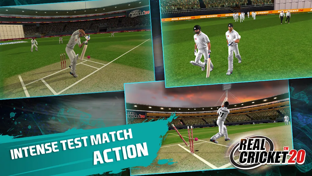 Real Cricket™ 20 — Взломанная версия (Много денег) — скриншот 5