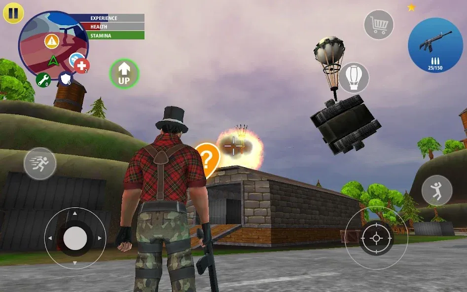 Royal Battletown Mod APK Много денег и бесконечные патроны — Скачать на Андроид — скриншот 4