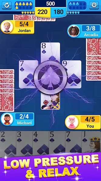 Spades — Мод: Много денег — скриншот 5