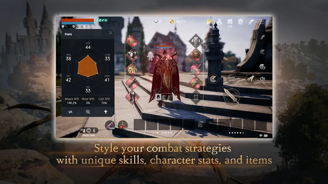 Lineage2M MOD APK на Android — Бессмертие и много адены — скриншот 3