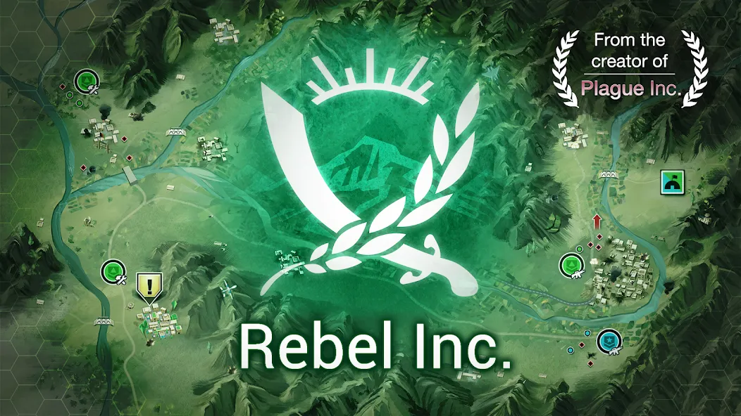 Скачать Rebel Inc. — Последняя версия (Все губернаторы открыты и безлимитные деньги) — скриншот 1