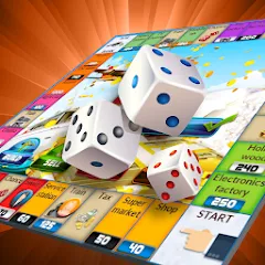 Скачать CrazyPoly - Business Dice Game MOD APK — Много денег
