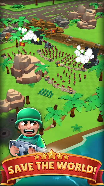Marine Force: Heroes of War — Много денег — скриншот 1