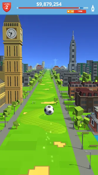 Soccer Kick на Андроид — Много денег — скриншот 3