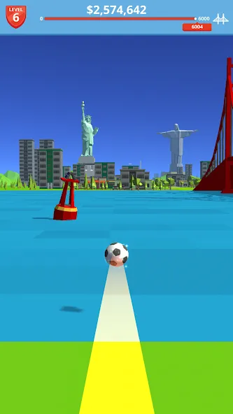 Soccer Kick на Андроид — Много денег — скриншот 5
