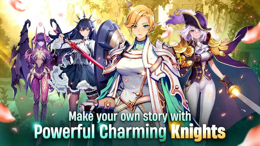 Скачать Master of Knights- Tactics RPG — Модификация Бесплатные покупки — скриншот 5