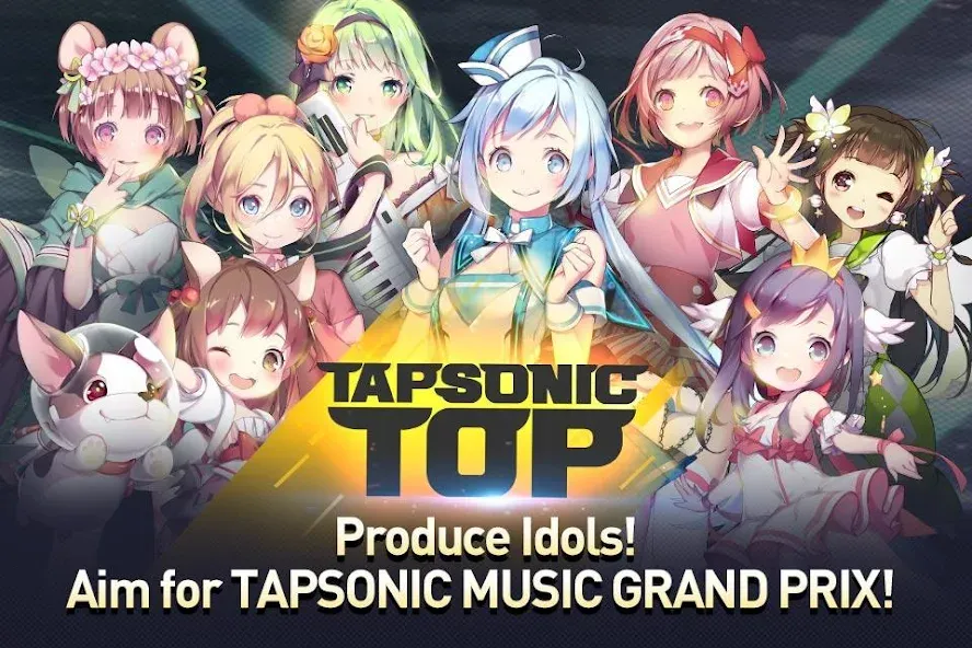 TAPSONIC TOP -Music Grand prix MOD APK на Android — Много денег и алмазов — скриншот 2