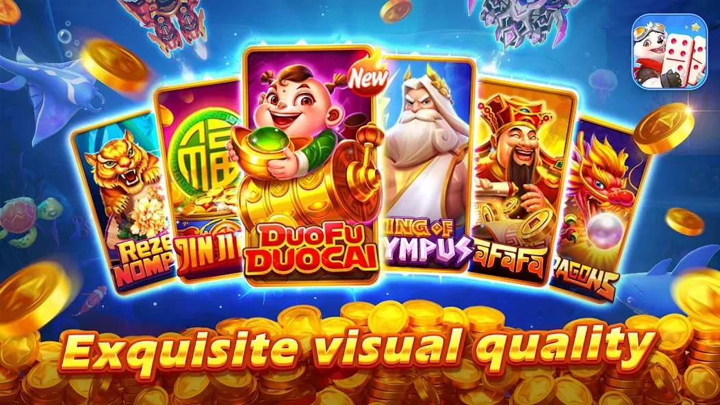 Bearfish Slots на Андроид — Мод Много денег — скриншот 1