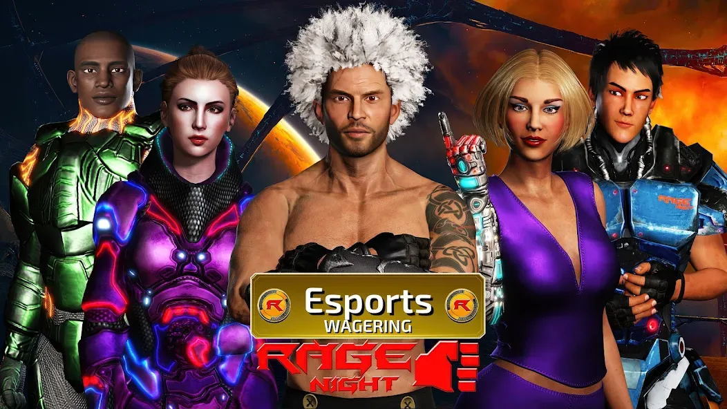 Rage Night MOD APK — Много денег — скриншот 1