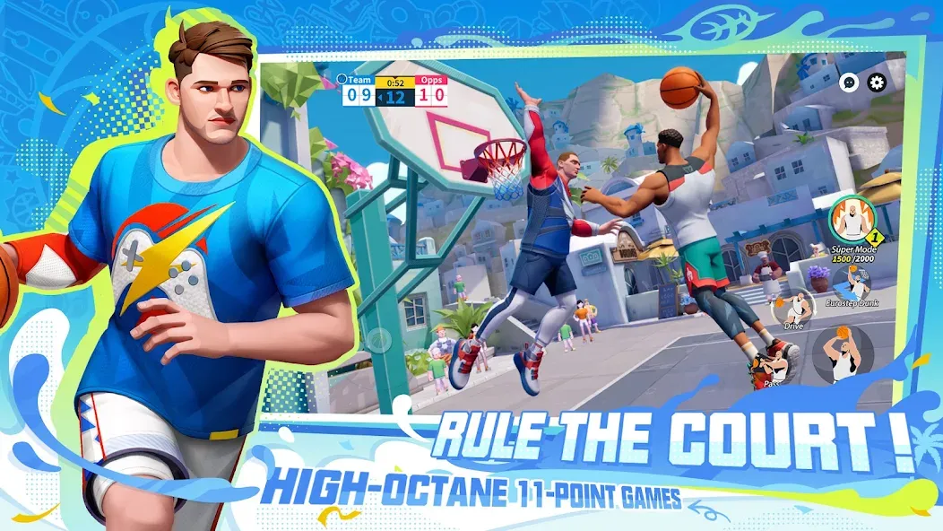 Скачать Dunk City Dynasty — Модификация Много денег — скриншот 2