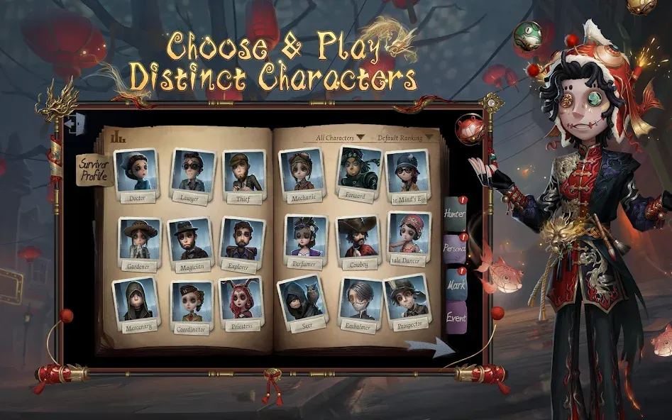 Identity V — Мод: Много денег и всё открыто — скриншот 3
