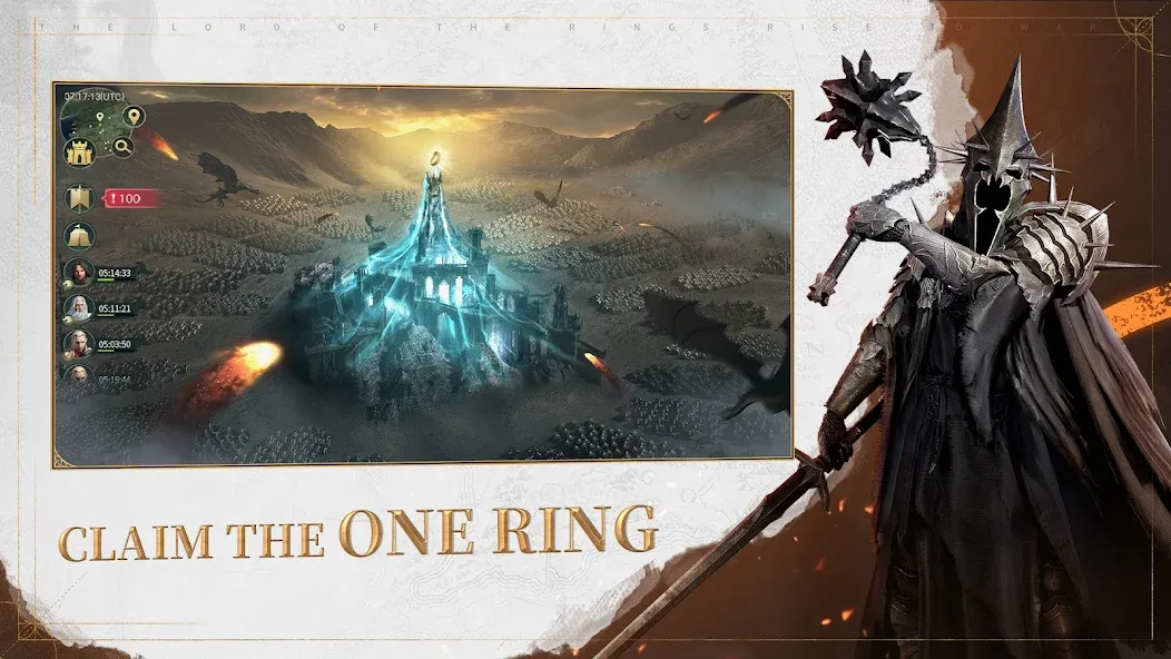 The Lord of the Rings: War MOD APK на Android — Бесконечные ресурсы и Золото — скриншот 5