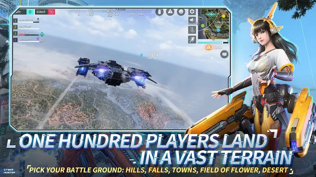 Cyber Hunter Mod APK Много денег — Скачать на Андроид — скриншот 1